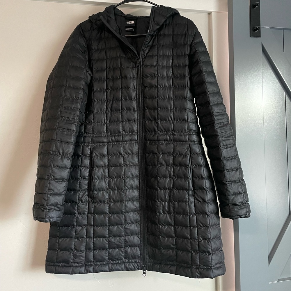Black North Face coat